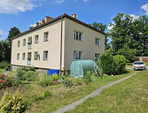 Zateplení fasády bytového domu